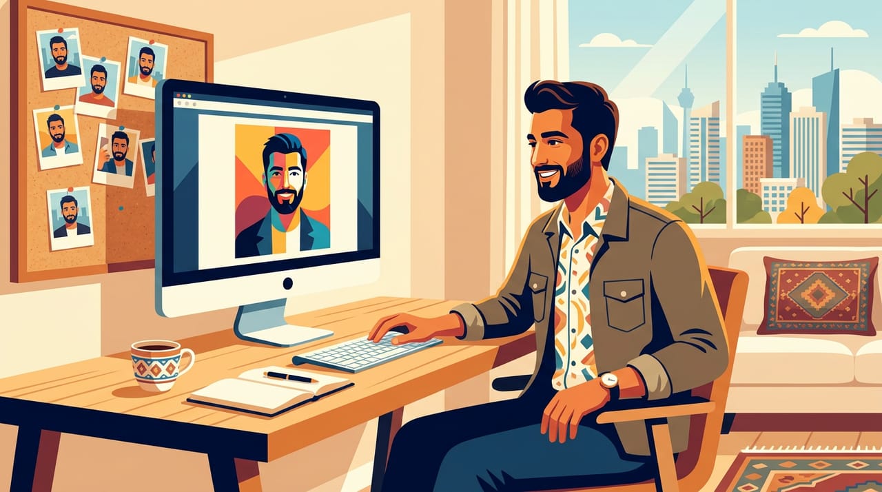 ساخت آواتار هنری از روی عکس با هوش مصنوعی (آموزش عملی)